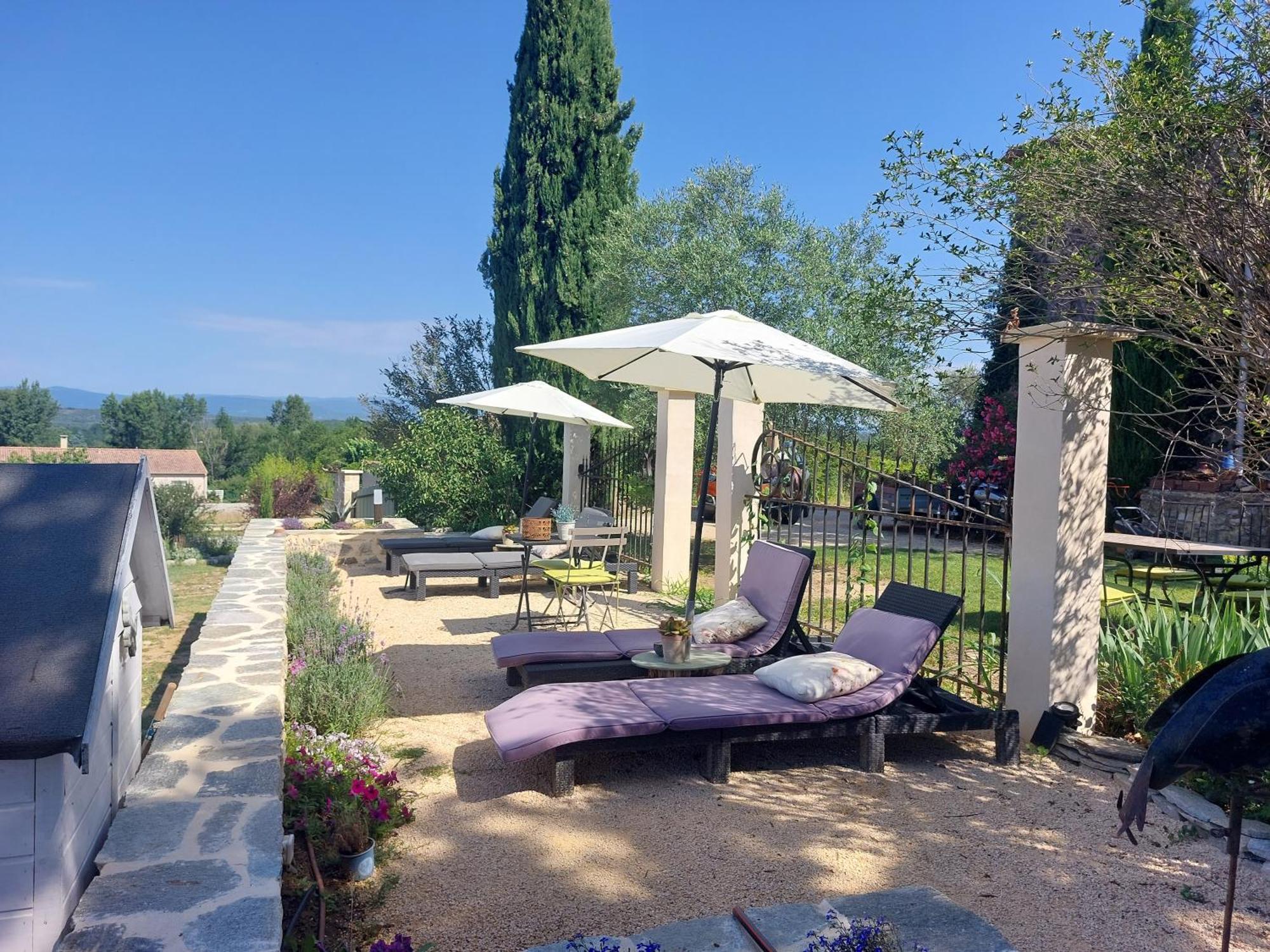 La Flor Azul Bed & Breakfast Grospierres Luaran gambar